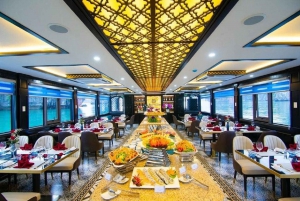 From Hanoi: Ha Long Bay Luxury Cruise Day Tour with Jacuzzi