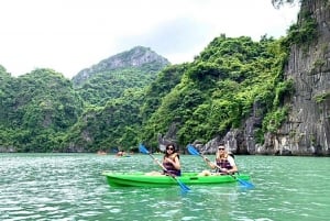 From Hanoi: Ha Long Bay Luxury Cruise Day Tour with Jacuzzi