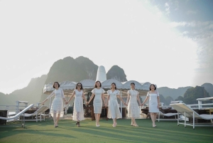 Desde Hanoi/Ha Long: crucero de 5 estrellas de 1 o 2 días por la bahía de Ha Long.