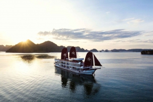 From Hanoi: Ha Long - Lan Ha Bay 2-Day with V'Spirit Cruise