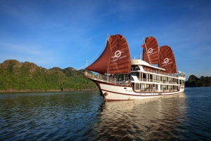 From Hanoi: Ha Long - Lan Ha Bay 2-Day with V'Spirit Cruise