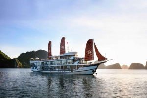 From Hanoi: Ha Long and Lan Ha Bays 2-Day Cruise with Meals