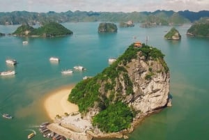 Ab Hanoi: Halong-Bucht-Kreuzfahrt 2 Tage 1 Nacht mit Transport