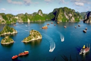 From Hanoi: Halong bay Luxury tour on 5 star cruise