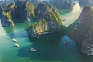 From Hanoi: Halong bay Luxury tour on 5 star cruise