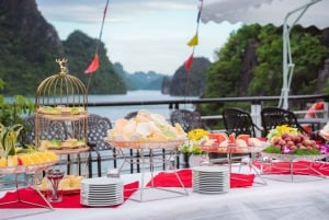 Vanuit Hanoi: Halong Bay Seaplane & 6-uur durende tour door Ha Long Bay