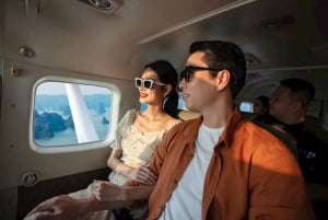 Vanuit Hanoi: Halong Bay Seaplane & 6-uur durende tour door Ha Long Bay