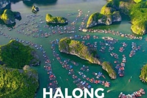 Vanuit Hanoi: Halong Bay Seaplane & 6-uur durende tour door Ha Long Bay