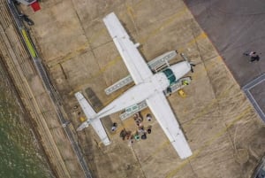 Vanuit Hanoi: Halong Bay Seaplane & 6-uur durende tour door Ha Long Bay