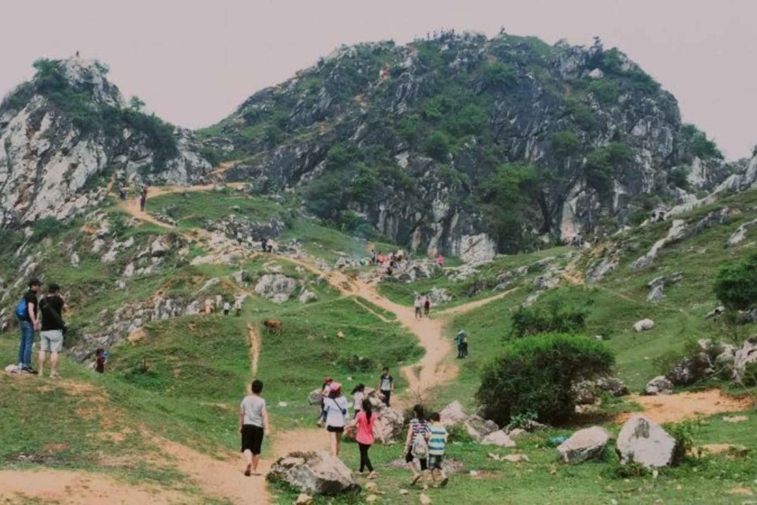 From Hanoi: Ham Lon Mountain Trekking Tour