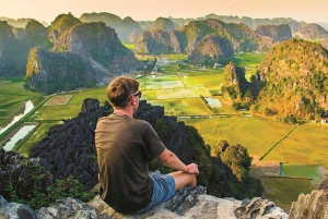 From Hanoi: Hoa Lu, Hang Mua Hike, Tam Coc Boat, and Lunch