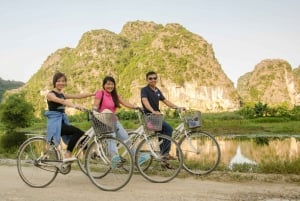 From Hanoi: Hoa Lu - Tam Coc - Mua Caves with transfer
