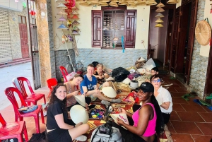 Hanoi : visite de l'encens, des chapeaux, de la laque et de la rue du train