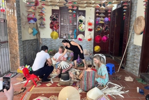 Hanoi : visite de l'encens, des chapeaux, de la laque et de la rue du train