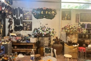 ハノイ：お香の村、帽子と漆器の職人または市内観光