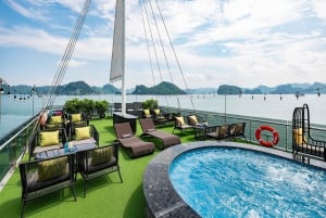 Vanuit Hanoi: Lan Ha-baai 1 dag met leuke activiteiten