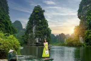 De Hanói: Ninh Binh Bai Dinh ou Hoa Lu, Trang An, Caverna Mua