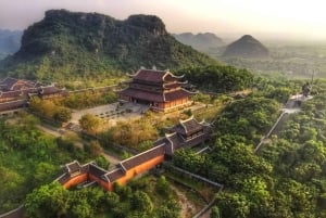 De Hanói: Ninh Binh Bai Dinh ou Hoa Lu, Trang An, Caverna Mua