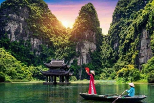 From Hanoi: Ninh Binh Bai Dinh or Hoa Lu, Trang An, Mua Cave