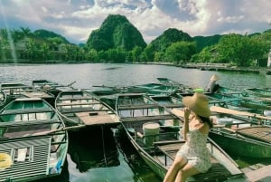 From Hanoi: Ninh Binh Bai Dinh or Hoa Lu, Trang An, Mua Cave