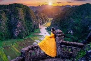 From Hanoi: Ninh Binh Bai Dinh or Hoa Lu, Trang An, Mua Cave