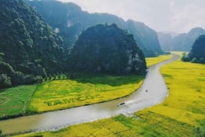From Hanoi: Ninh Binh Bai Dinh or Hoa Lu, Trang An, Mua Cave