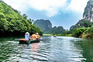From Hanoi: Ninh Binh Bai Dinh or Hoa Lu, Trang An, Mua Cave