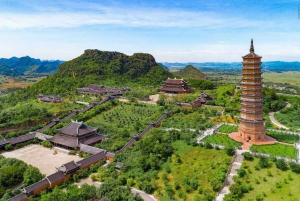 From Hanoi: Ninh Binh Bai Dinh or Hoa Lu, Trang An, Mua Cave