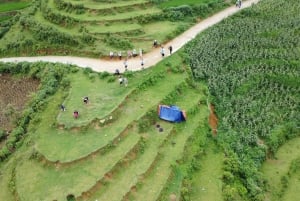 Z Hanoi: Sapa 2 dni 1 noc Trekking z lokalną ludnością