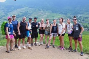 Vanuit Hanoi: Sapa 2 dagen 1 nacht trektocht met lokale bevolking