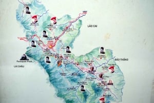 Da Hanoi: Tour di 2 giorni delle tribù delle colline di Sapa con treno notturno