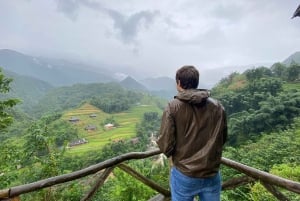 Från Hanoi: Vandring och vistelse: 3-dagars äventyr i Sapa Highlands