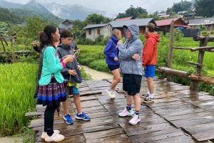 Von Hanoi aus: Wanderung und Übernachtung: 3-tägiges Abenteuer in den Sapa-Hochländern