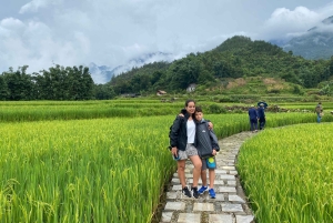 Von Hanoi aus: Wanderung und Übernachtung: 3-tägiges Abenteuer in den Sapa-Hochländern