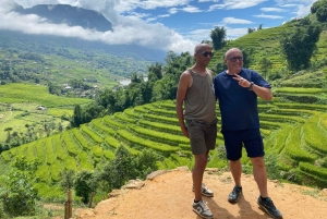 Von Hanoi aus: Wanderung und Übernachtung: 3-tägiges Abenteuer in den Sapa-Hochländern