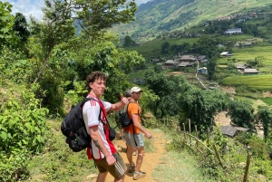 Von Hanoi aus: Wanderung und Übernachtung: 3-tägiges Abenteuer in den Sapa-Hochländern