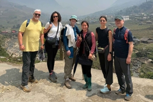 Von Hanoi aus: Wanderung und Übernachtung: 3-tägiges Abenteuer in den Sapa-Hochländern