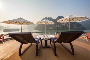 Fra Hanoi: Besøk Ha Long Bay i 3 dager med et 5-stjerners cruise