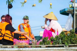 HCM: Mercado Flotante del Mekong de 2 días con cocina y paseo en bici