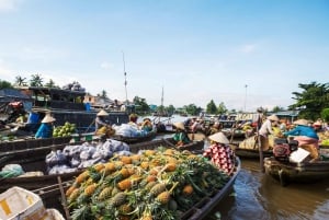 Fra HCM: 2-dagers tur til Mekong-deltaet og det flytende markedet i Cai Rang