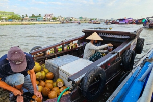 De HCM: Excursão de 2 dias ao mercado flutuante de Can Tho no Delta do Mekong