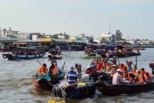 De HCM: Excursão de 2 dias ao mercado flutuante de Can Tho no Delta do Mekong