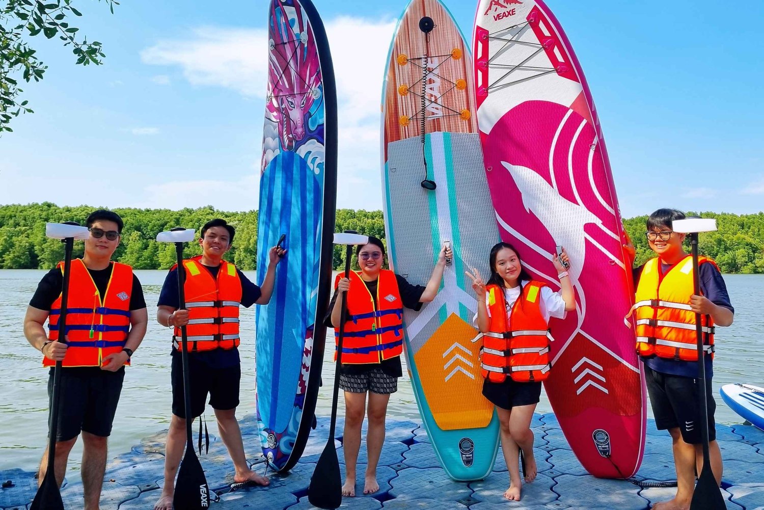 Au départ de Hô Chi Minh-Ville : excursion dans la forêt de mangrove de Can Gio et paddle