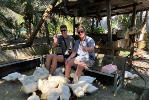 From HCMC: Cu Chi Tunnels& Mekong Delta Small Group Eco Tour