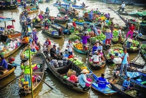 Desde Ho Chi Minh: 2 días por el delta del Mekong y el mercado flotante