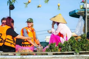 Desde Ho Chi Minh: 2 días por el delta del Mekong y el mercado flotante