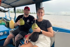 Desde Ho Chi Minh: 2 días por el delta del Mekong y el mercado flotante