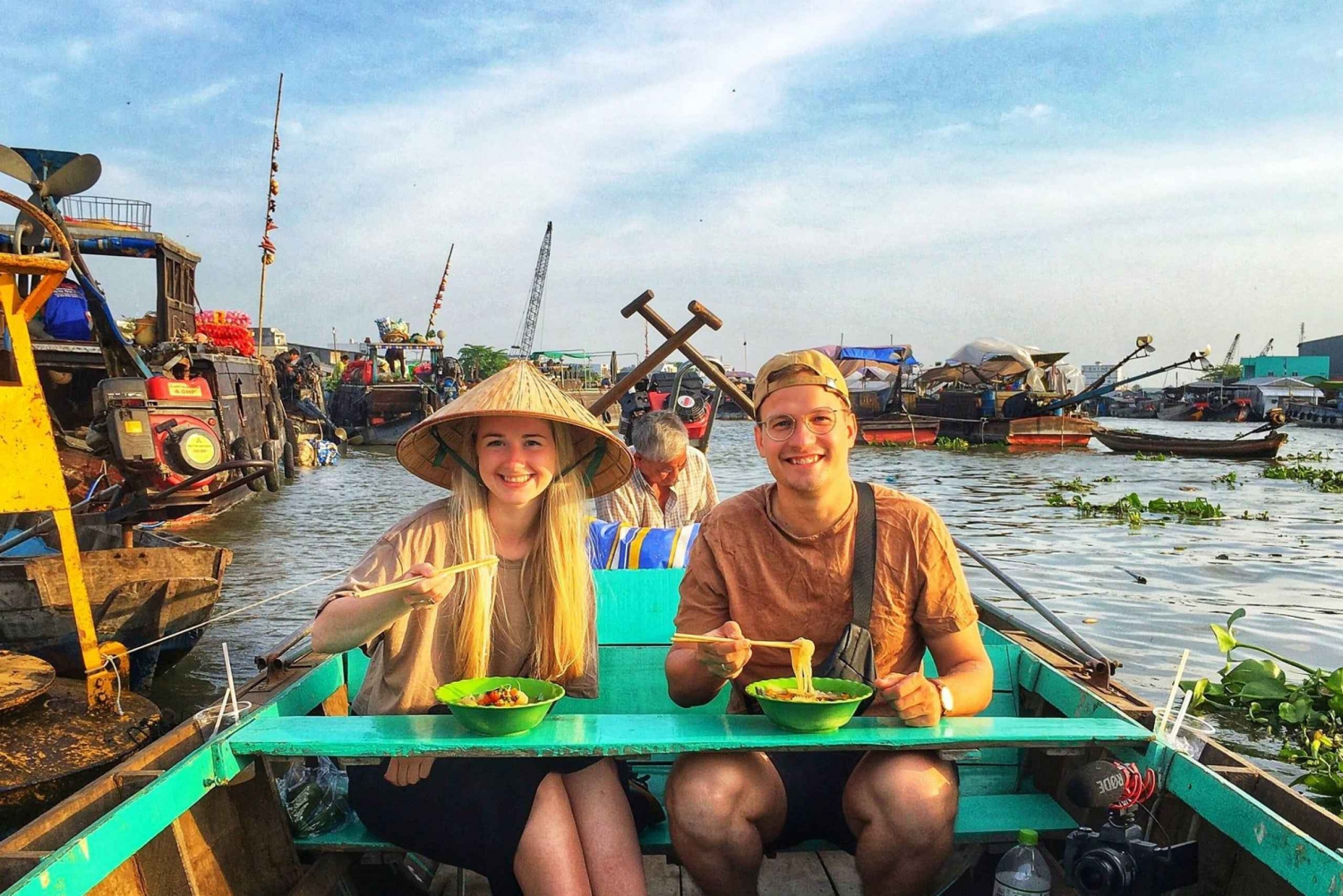 Desde Ho Chi Minh El Famoso Mercado Flotante de Cai Rang en Can Tho
