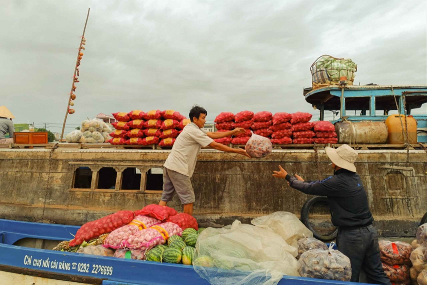 Depuis Ho Chi Minh : Le marché flottant de Cai Rang et le delta du Mékong