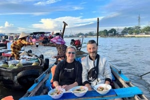 Von Ho Chi Minh aus: Schwimmender Markt von Cai Rang und Mekong-Delta